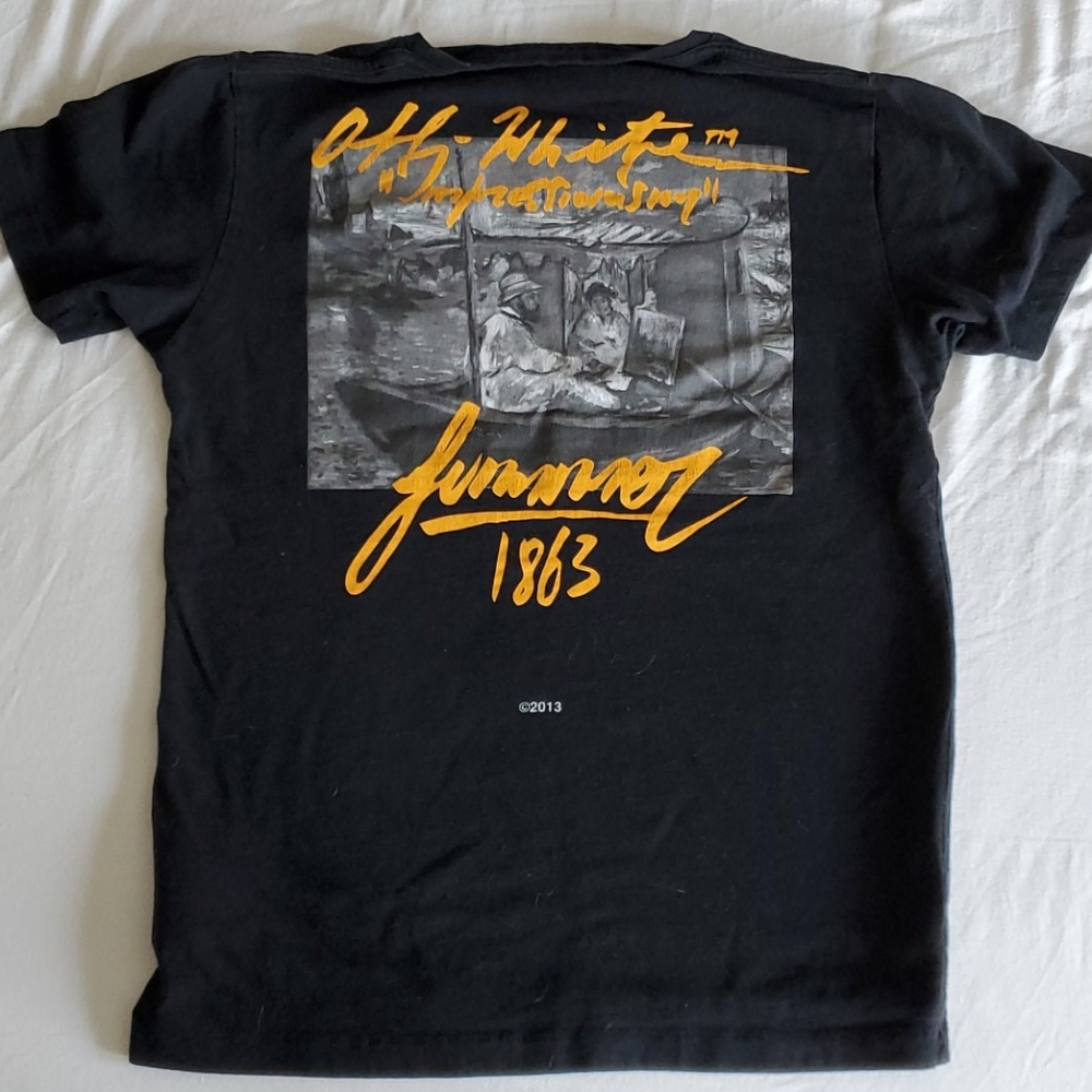 OFF-WHITE men’s impressionism T-shirt